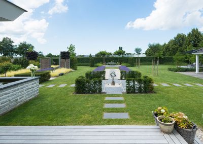 Dutch Quality Gardens Bosman Tuinadvies Moderne Strakke Tuin Met Vijvers Liggend Op Het Westen Foto 16 Min