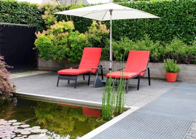 Dutch Quality Gardens Visio Vireo Vijvertuin Met Rood In De Hoofdrol In Woensdrecht 2