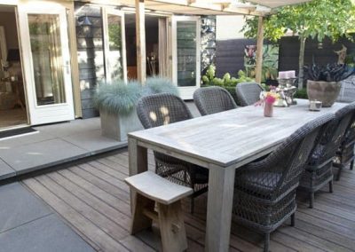 Stoere Leeftuin Met Vlonderterras Mocking Hoveniers 7